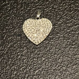 ⚠️Clearance!  Elegant Silver Heart Pendant Necklace